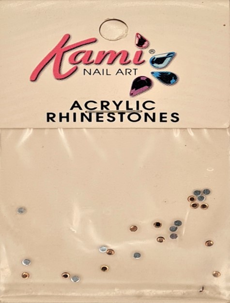 Kami Acrylic Rhinestone - Topaz 1mm